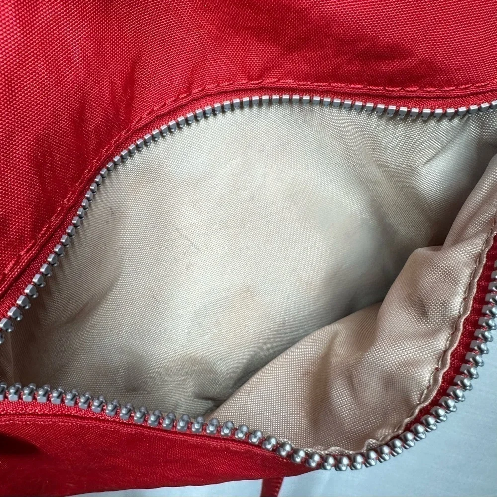 Kipling Red Crossbody Bag Small Double Outside Pockets Jaxton Gorilla Charm